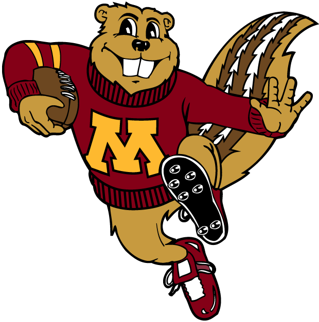 Minnesota Golden Gophers 1986-Pres Mascot Logo t shirts DIY iron ons v2